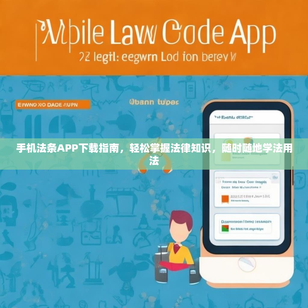 手机法条APP下载指南，轻松掌握法律知识，随时随地学法用法