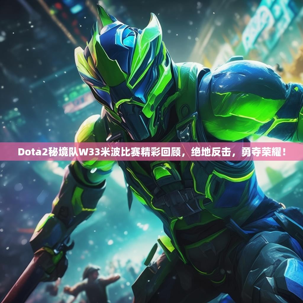 Dota2秘境队W33米波比赛精彩回顾，绝地反击，勇夺荣耀！