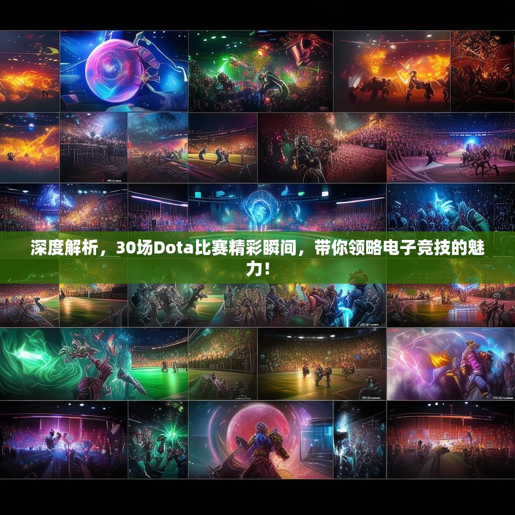 深度解析，30场Dota比赛精彩瞬间，带你领略电子竞技的魅力！