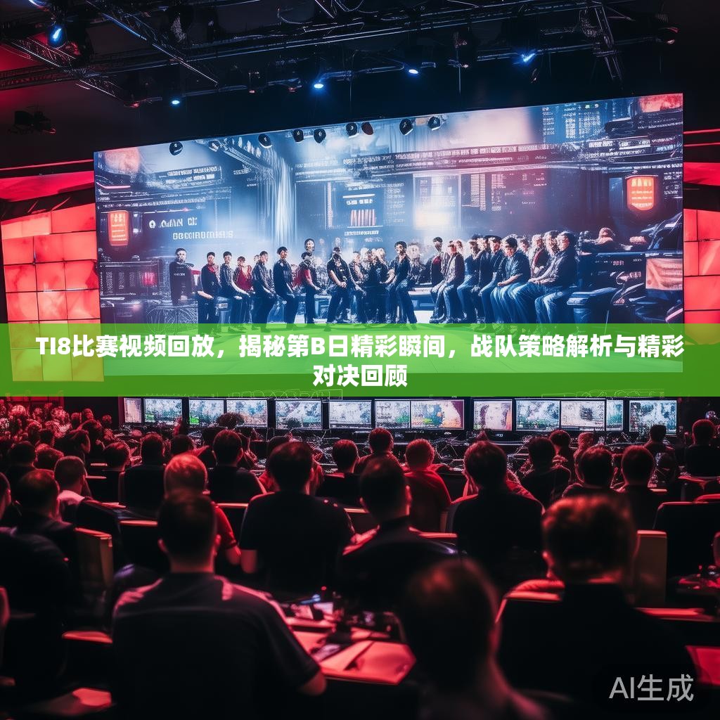 TI8比赛视频回放，揭秘第B日精彩瞬间，战队策略解析与精彩对决回顾