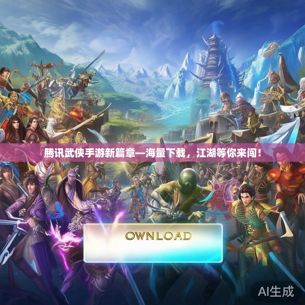 腾讯武侠手游新篇章—海量下载，江湖等你来闯！