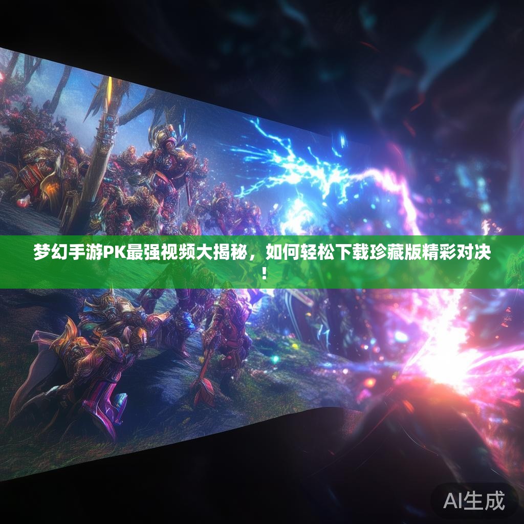 梦幻手游PK最强视频大揭秘，如何轻松下载珍藏版精彩对决！