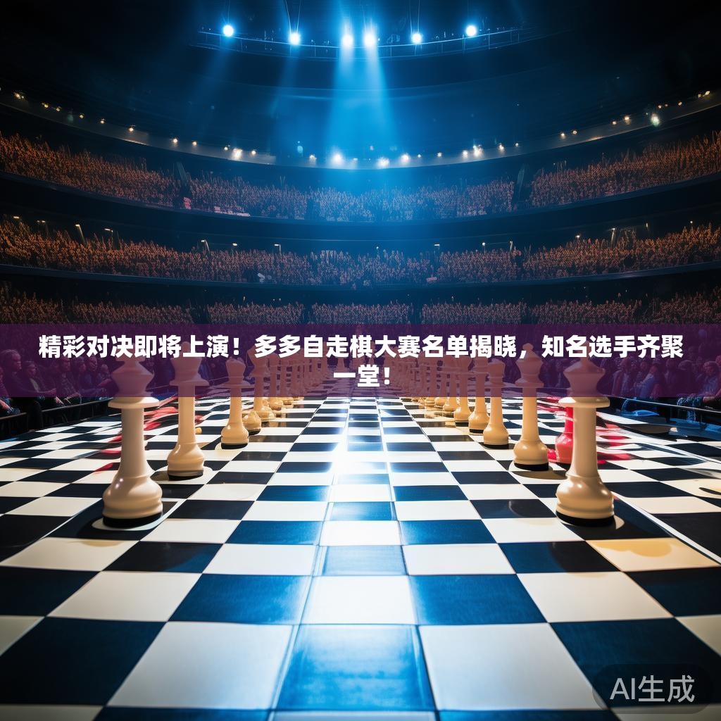 精彩对决即将上演！多多自走棋大赛名单揭晓，知名选手齐聚一堂！