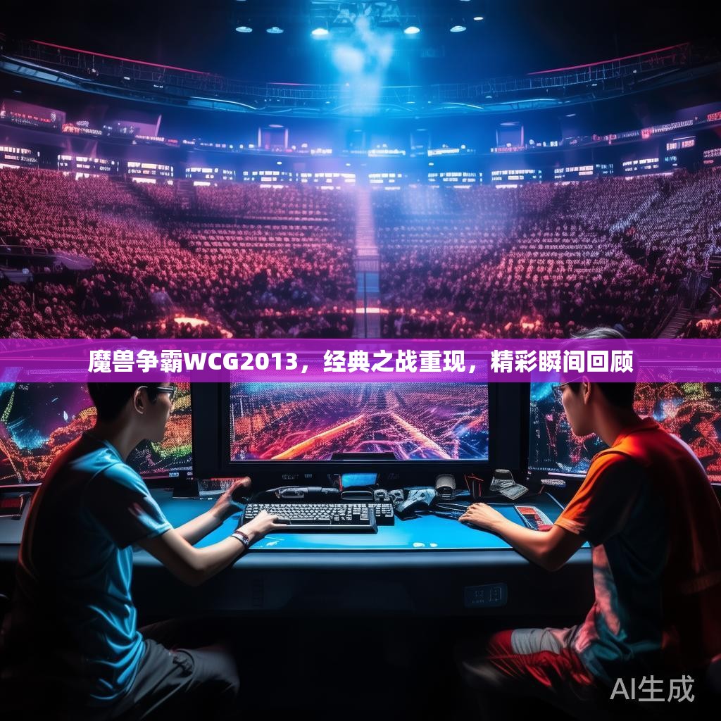 魔兽争霸WCG2013，经典之战重现，精彩瞬间回顾