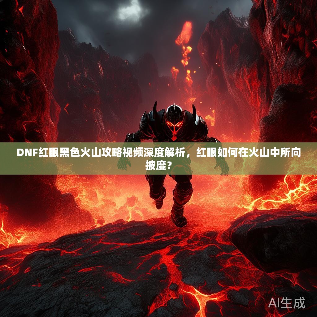 DNF红眼黑色火山攻略视频深度解析，红眼如何在火山中所向披靡？