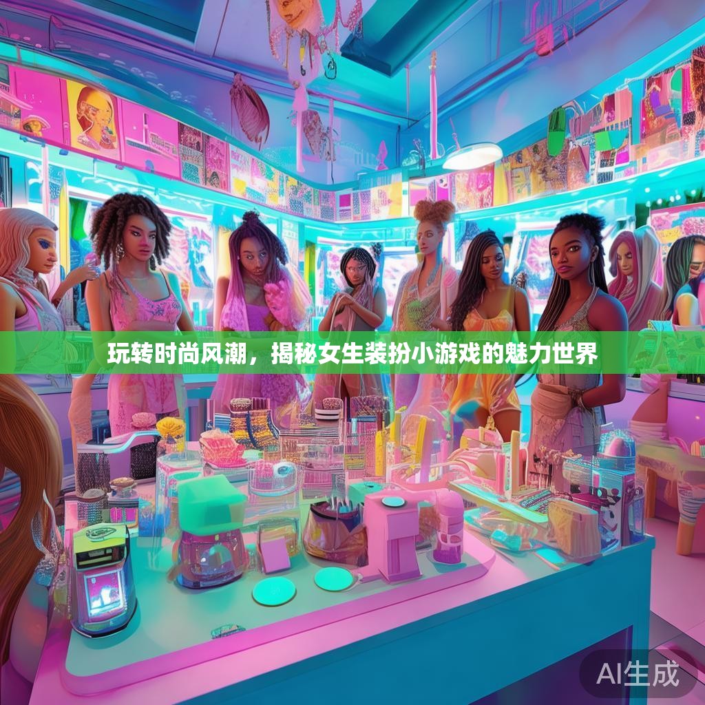 玩转时尚风潮，揭秘女生装扮小游戏的魅力世界