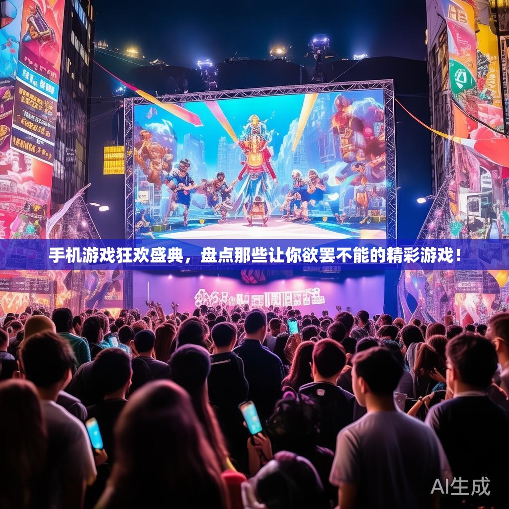 手机游戏狂欢盛典，盘点那些让你欲罢不能的精彩游戏！
