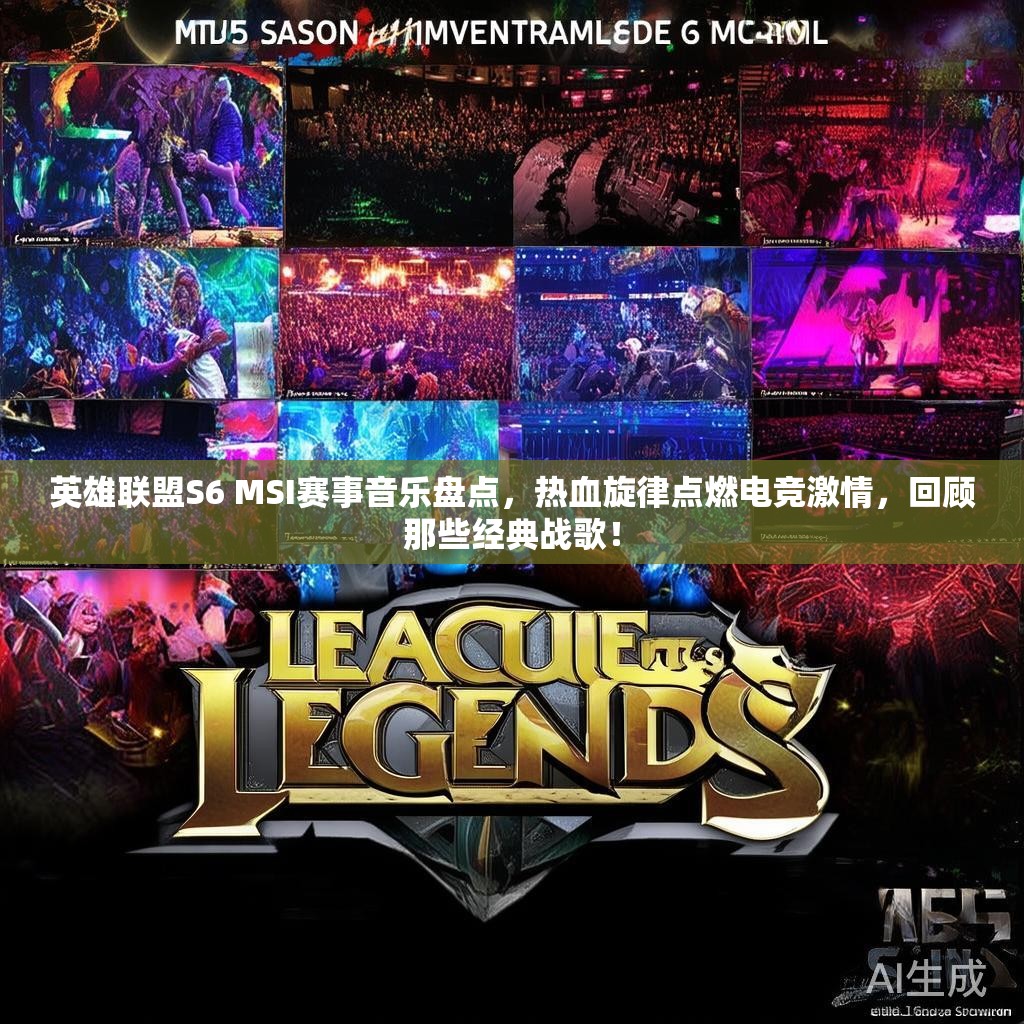 英雄联盟S6 MSI赛事音乐盘点，热血旋律点燃电竞激情，回顾那些经典战歌！