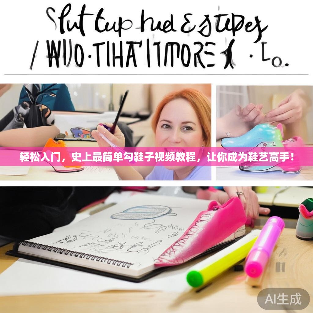 轻松入门，史上最简单勾鞋子视频教程，让你成为鞋艺高手！