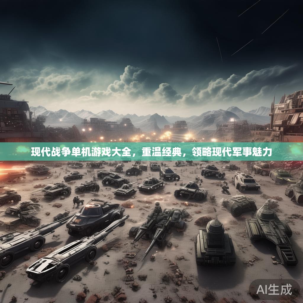 现代战争单机游戏大全，重温经典，领略现代军事魅力