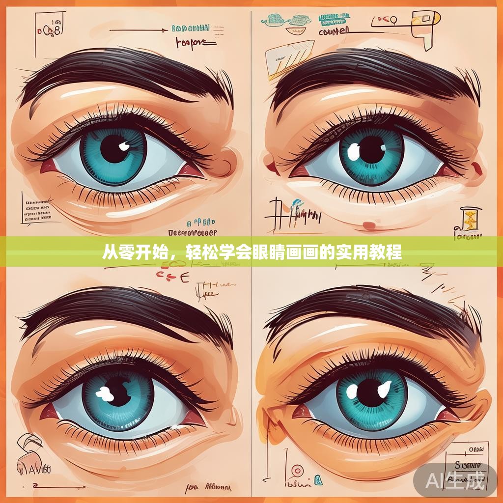从零开始，轻松学会眼睛画画的实用教程