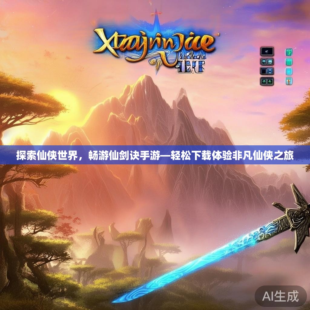 探索仙侠世界，畅游仙剑诀手游—轻松下载体验非凡仙侠之旅