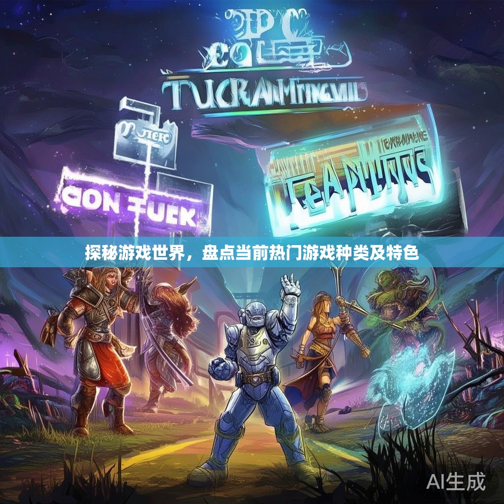 探秘游戏世界，盘点当前热门游戏种类及特色