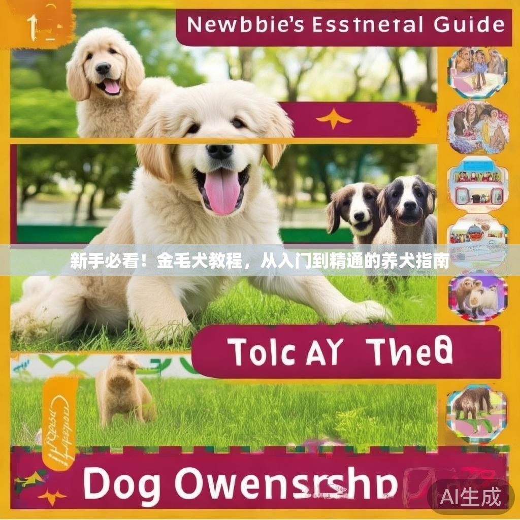 新手必看！金毛犬教程，从入门到精通的养犬指南