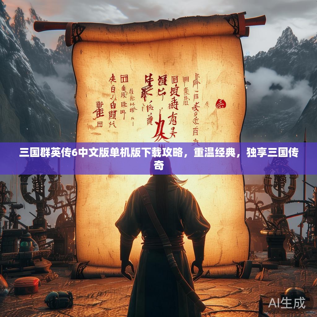 三国群英传6中文版单机版下载攻略，重温经典，独享三国传奇