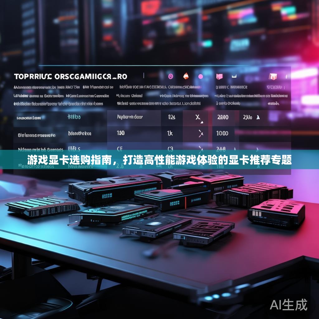游戏显卡选购指南，打造高性能游戏体验的显卡推荐专题