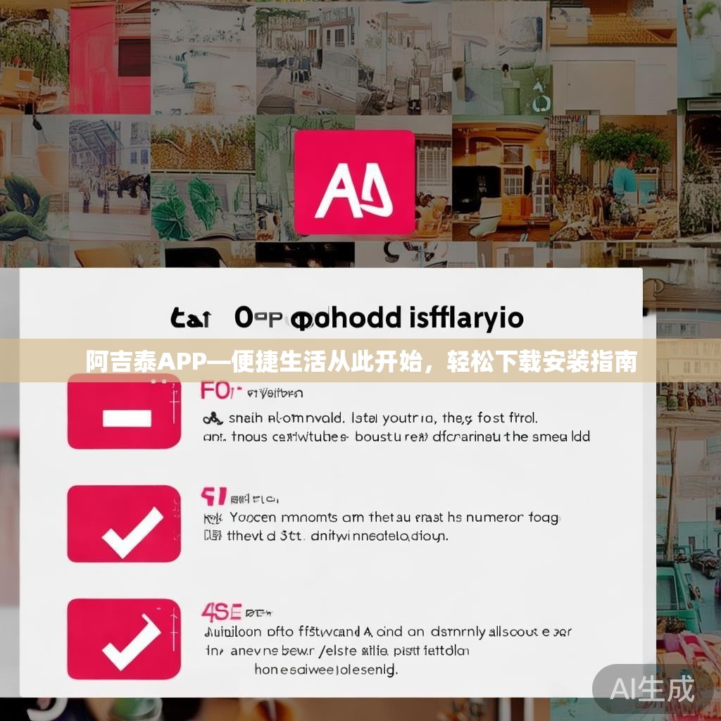 阿吉泰APP—便捷生活从此开始，轻松下载安装指南