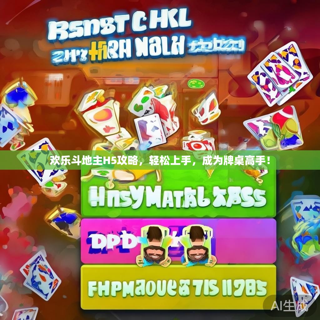 欢乐斗地主H5攻略，轻松上手，成为牌桌高手！