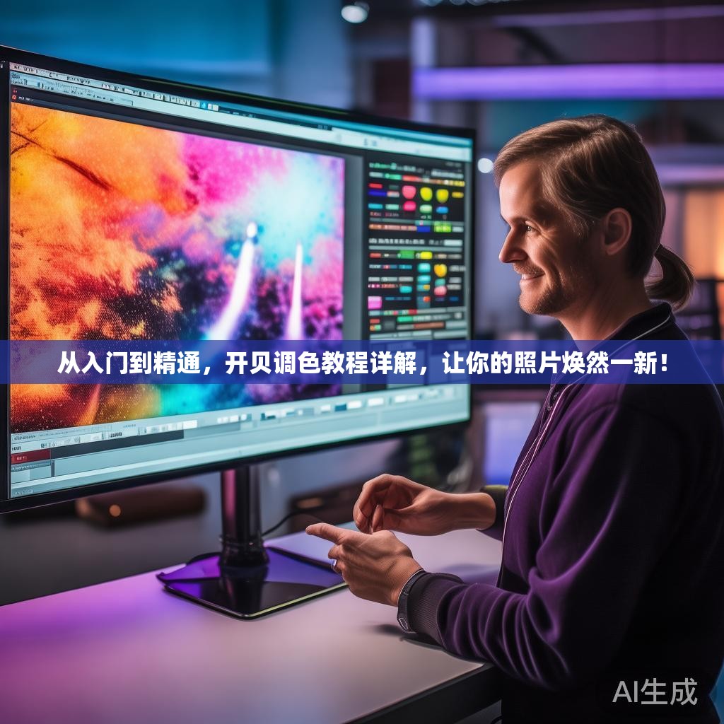 从入门到精通，开贝调色教程详解，让你的照片焕然一新！