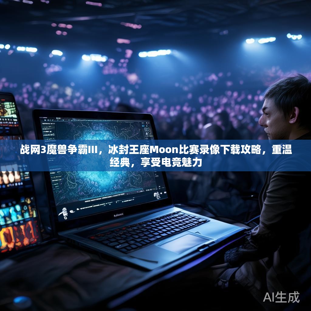 战网3魔兽争霸III，冰封王座Moon比赛录像下载攻略，重温经典，享受电竞魅力