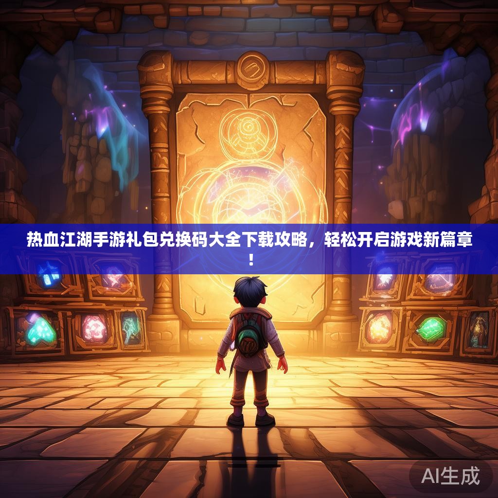 热血江湖手游礼包兑换码大全下载攻略，轻松开启游戏新篇章！