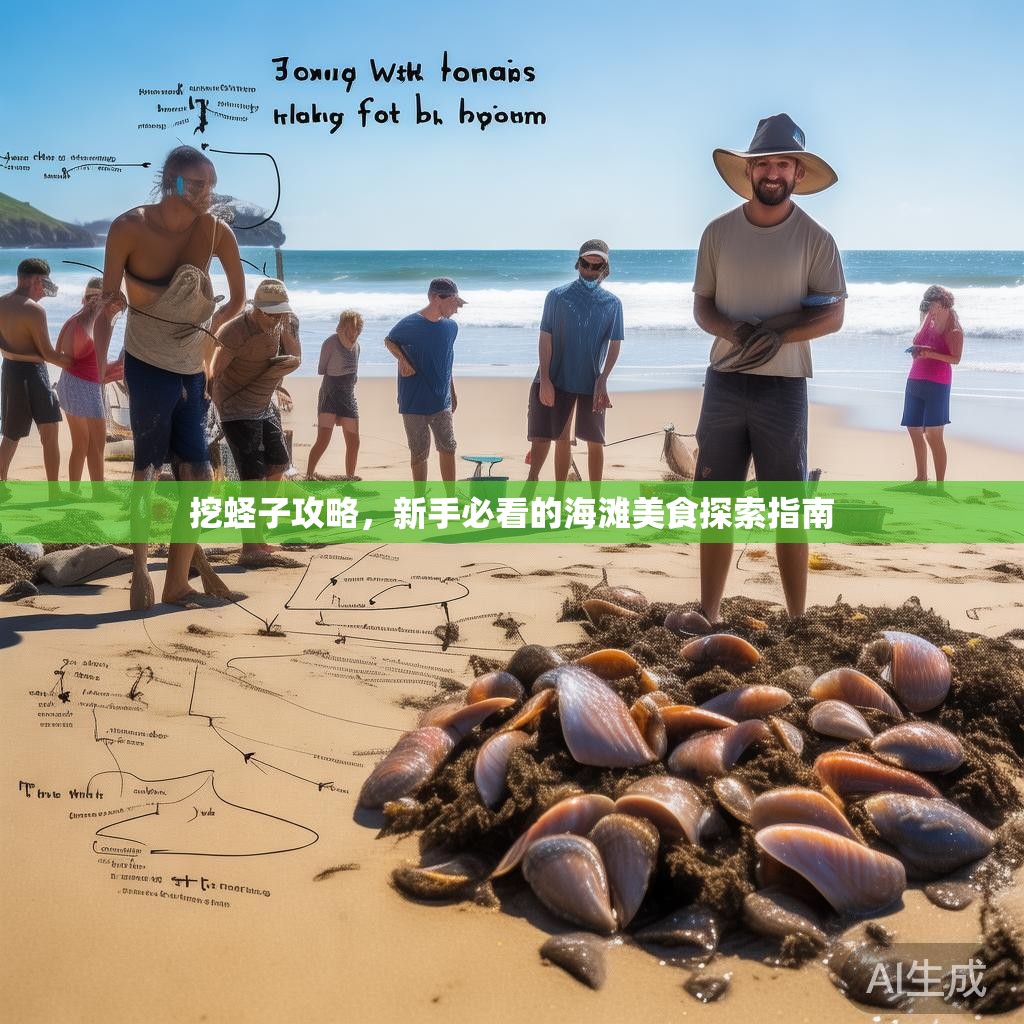 挖蛏子攻略，新手必看的海滩美食探索指南