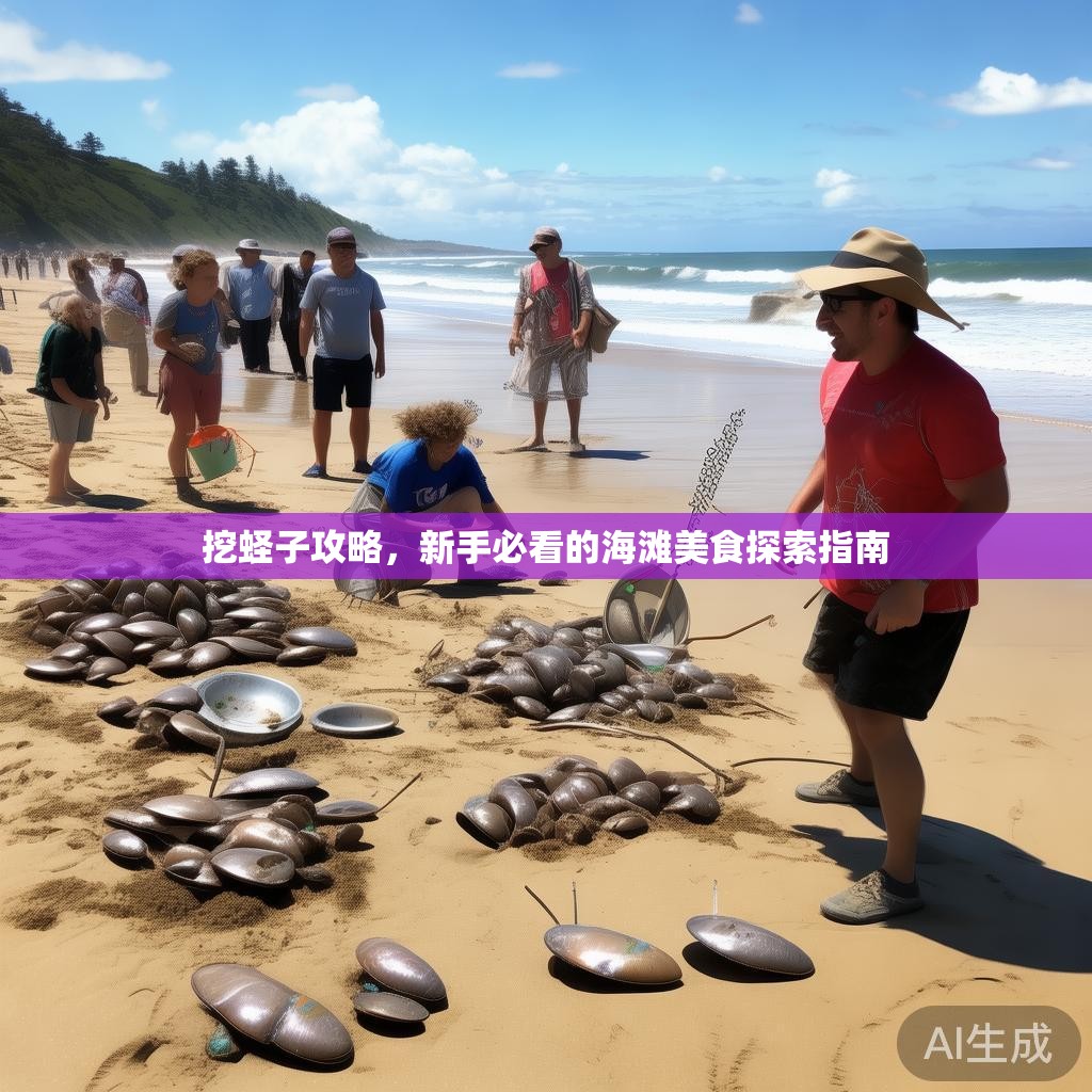 挖蛏子攻略，新手必看的海滩美食探索指南
