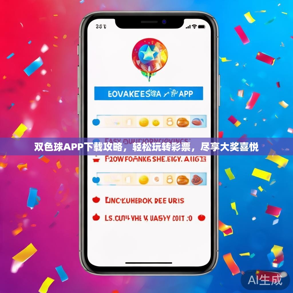 双色球APP下载攻略，轻松玩转彩票，尽享大奖喜悦