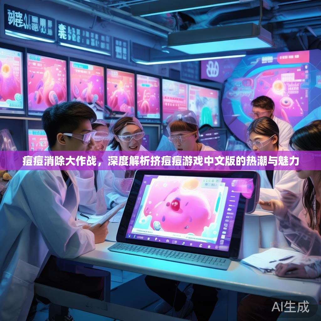 痘痘消除大作战，深度解析挤痘痘游戏中文版的热潮与魅力
