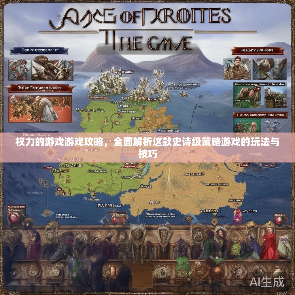 权力的游戏游戏攻略，全面解析这款史诗级策略游戏的玩法与技巧