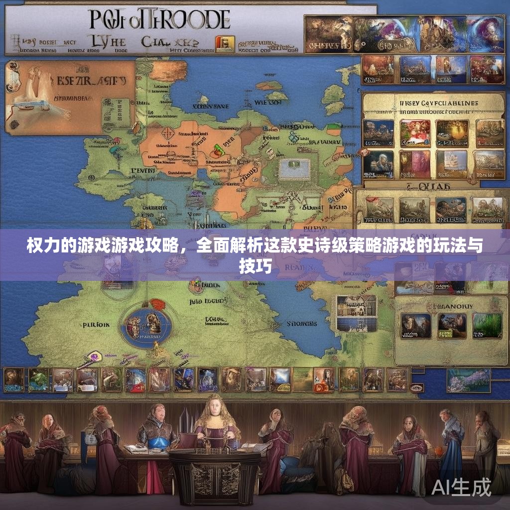 权力的游戏游戏攻略，全面解析这款史诗级策略游戏的玩法与技巧