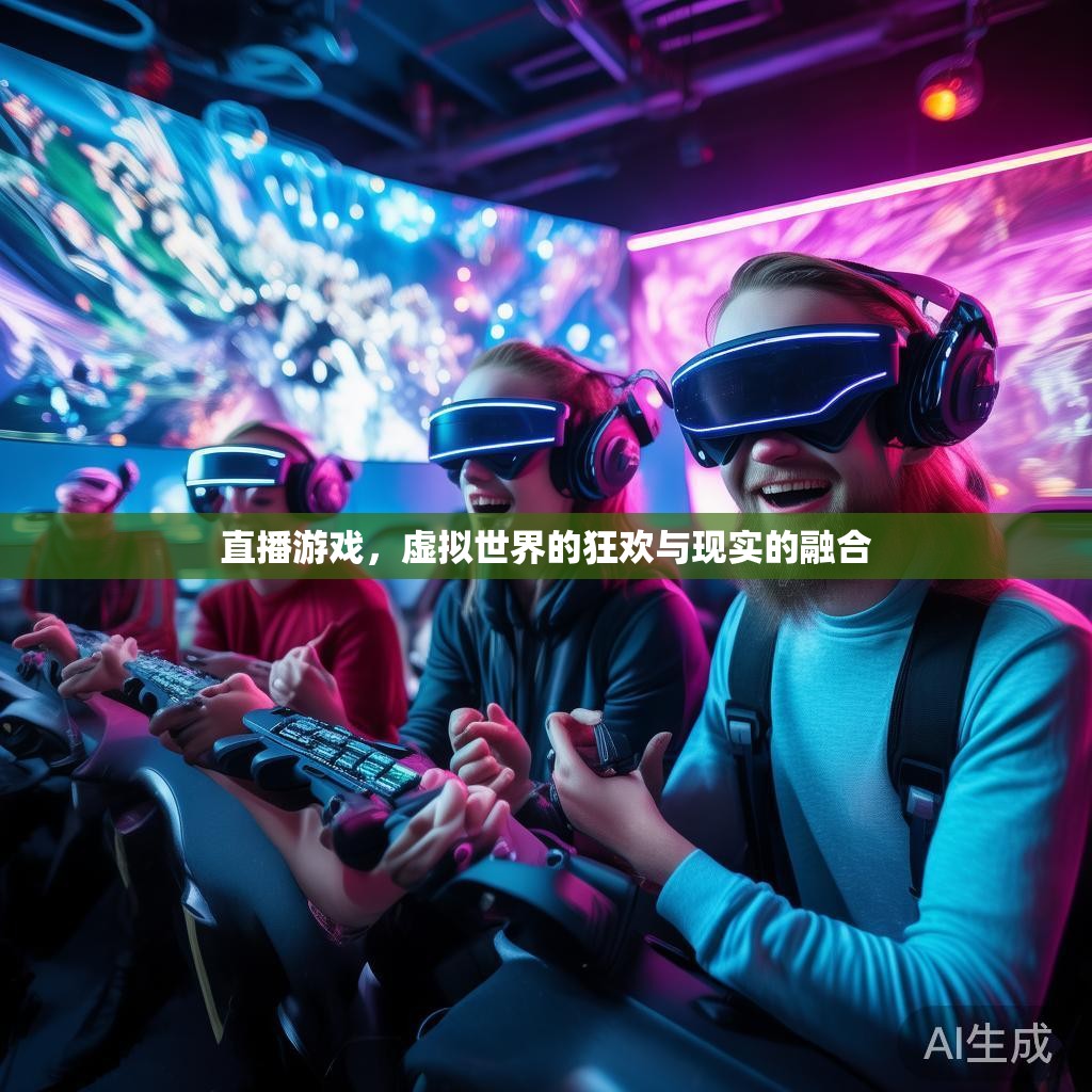 直播游戏，虚拟世界的狂欢与现实的融合