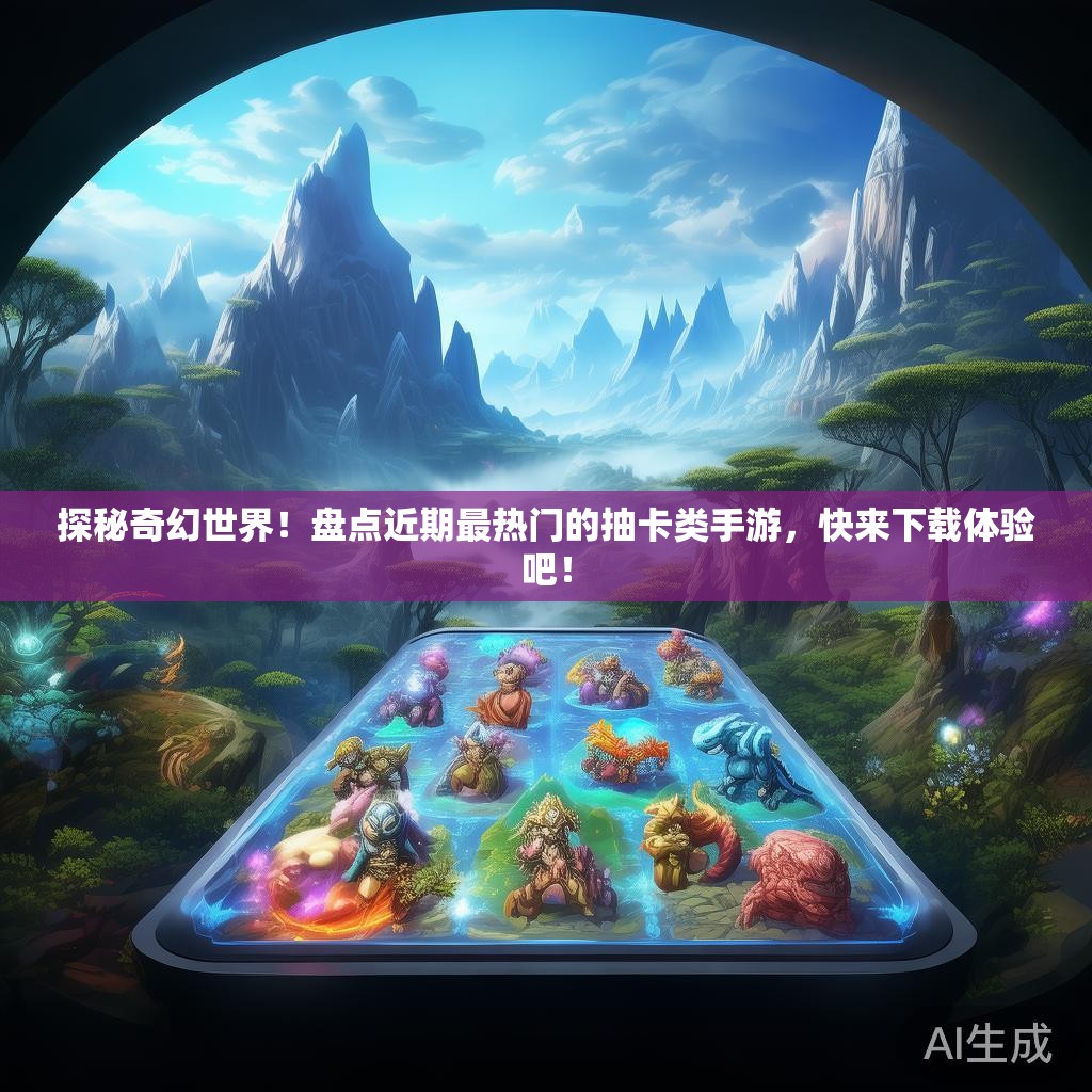 探秘奇幻世界！盘点近期最热门的抽卡类手游，快来下载体验吧！