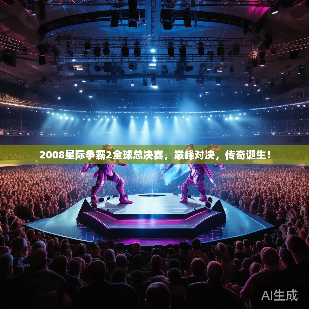 2008星际争霸2全球总决赛，巅峰对决，传奇诞生！