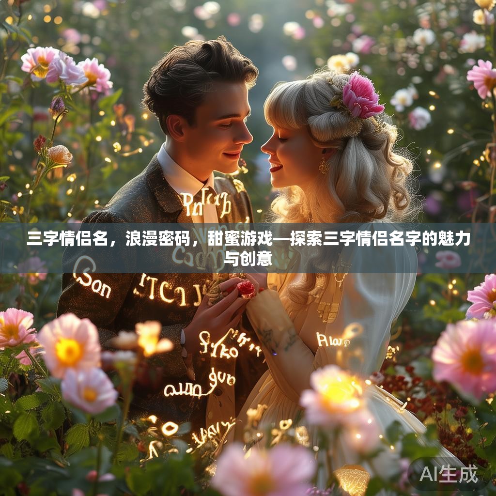三字情侣名，浪漫密码，甜蜜游戏—探索三字情侣名字的魅力与创意