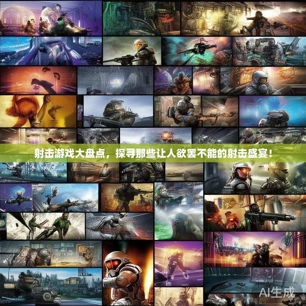 射击游戏大盘点，探寻那些让人欲罢不能的射击盛宴！