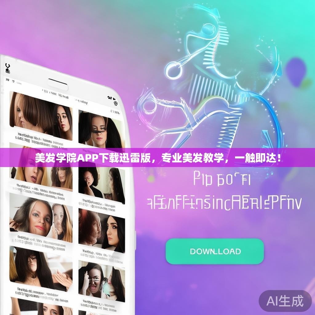 美发学院APP下载迅雷版，专业美发教学，一触即达！