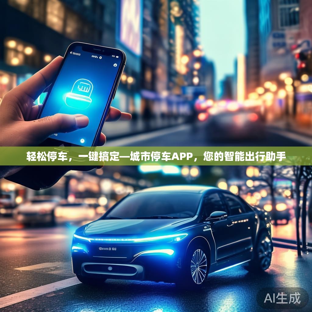 轻松停车，一键搞定—城市停车APP，您的智能出行助手