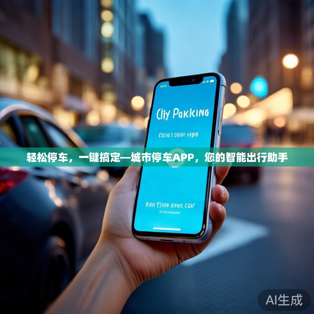 轻松停车，一键搞定—城市停车APP，您的智能出行助手