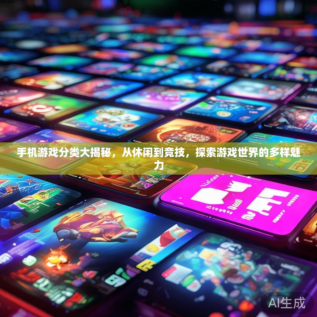 手机游戏分类大揭秘，从休闲到竞技，探索游戏世界的多样魅力