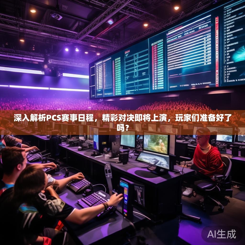 深入解析PCS赛事日程，精彩对决即将上演，玩家们准备好了吗？