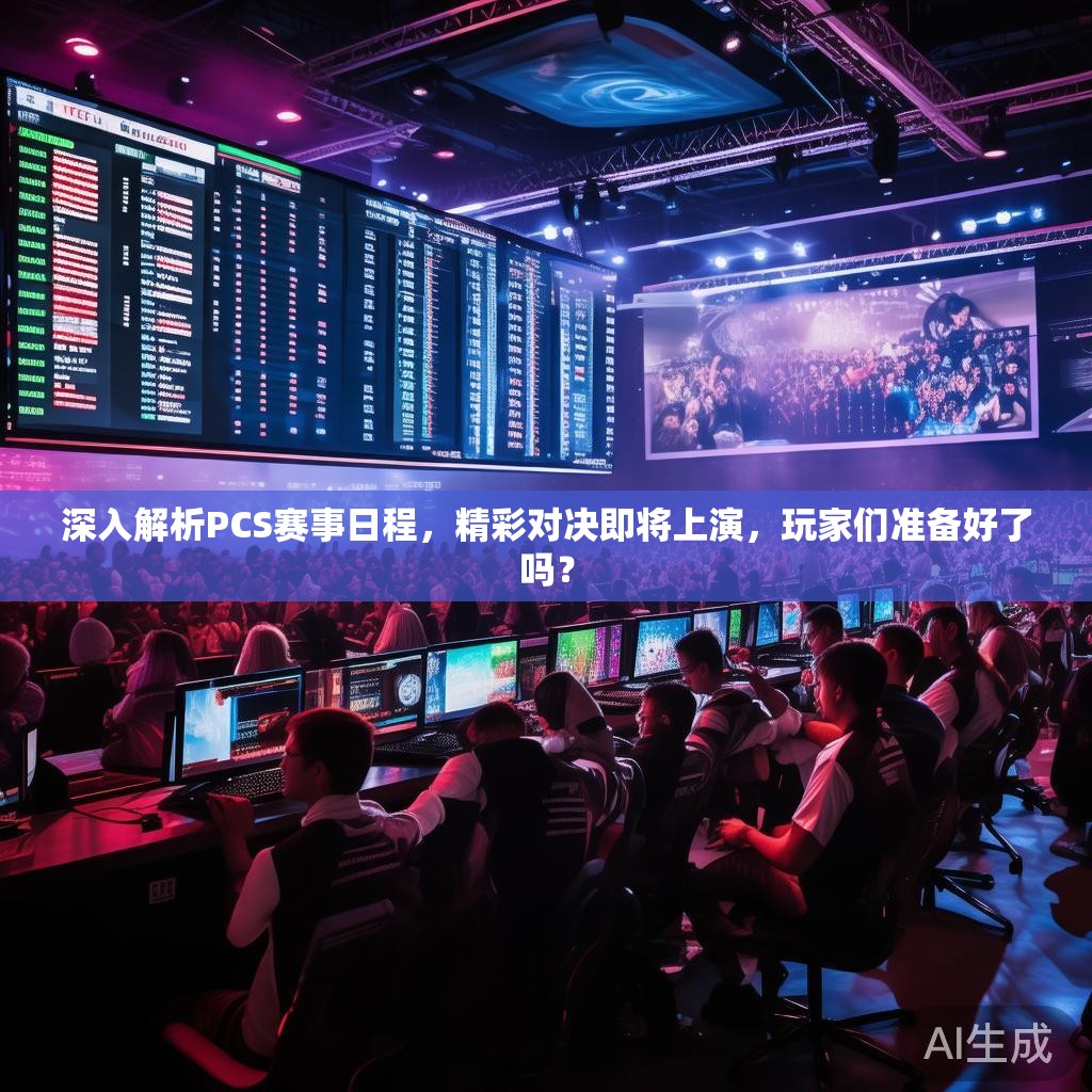 深入解析PCS赛事日程，精彩对决即将上演，玩家们准备好了吗？