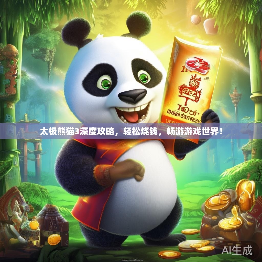 太极熊猫3深度攻略，轻松烧钱，畅游游戏世界！