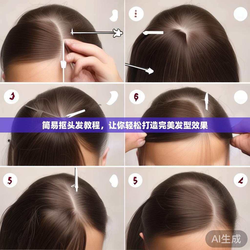 简易抠头发教程，让你轻松打造完美发型效果