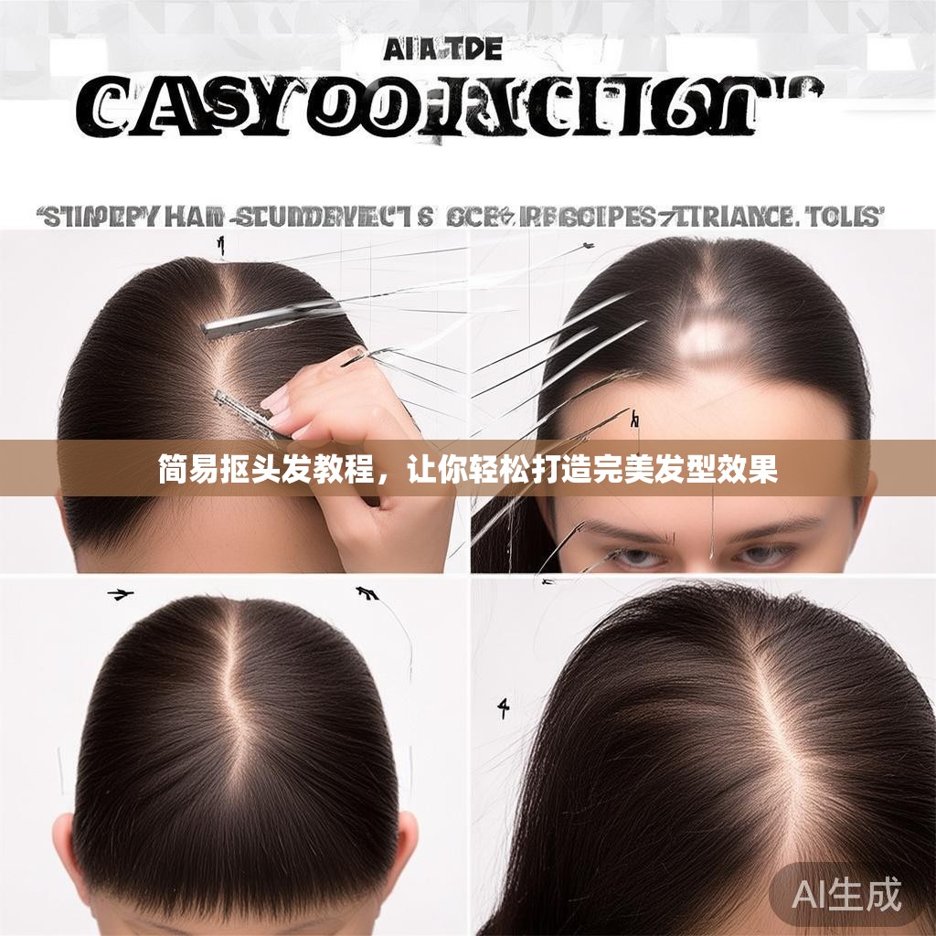 简易抠头发教程，让你轻松打造完美发型效果