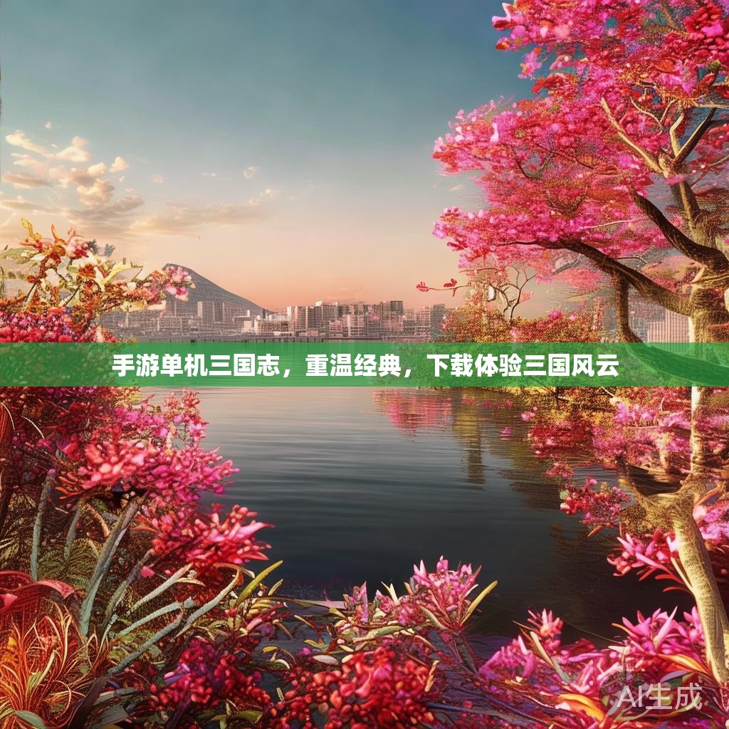手游单机三国志，重温经典，下载体验三国风云