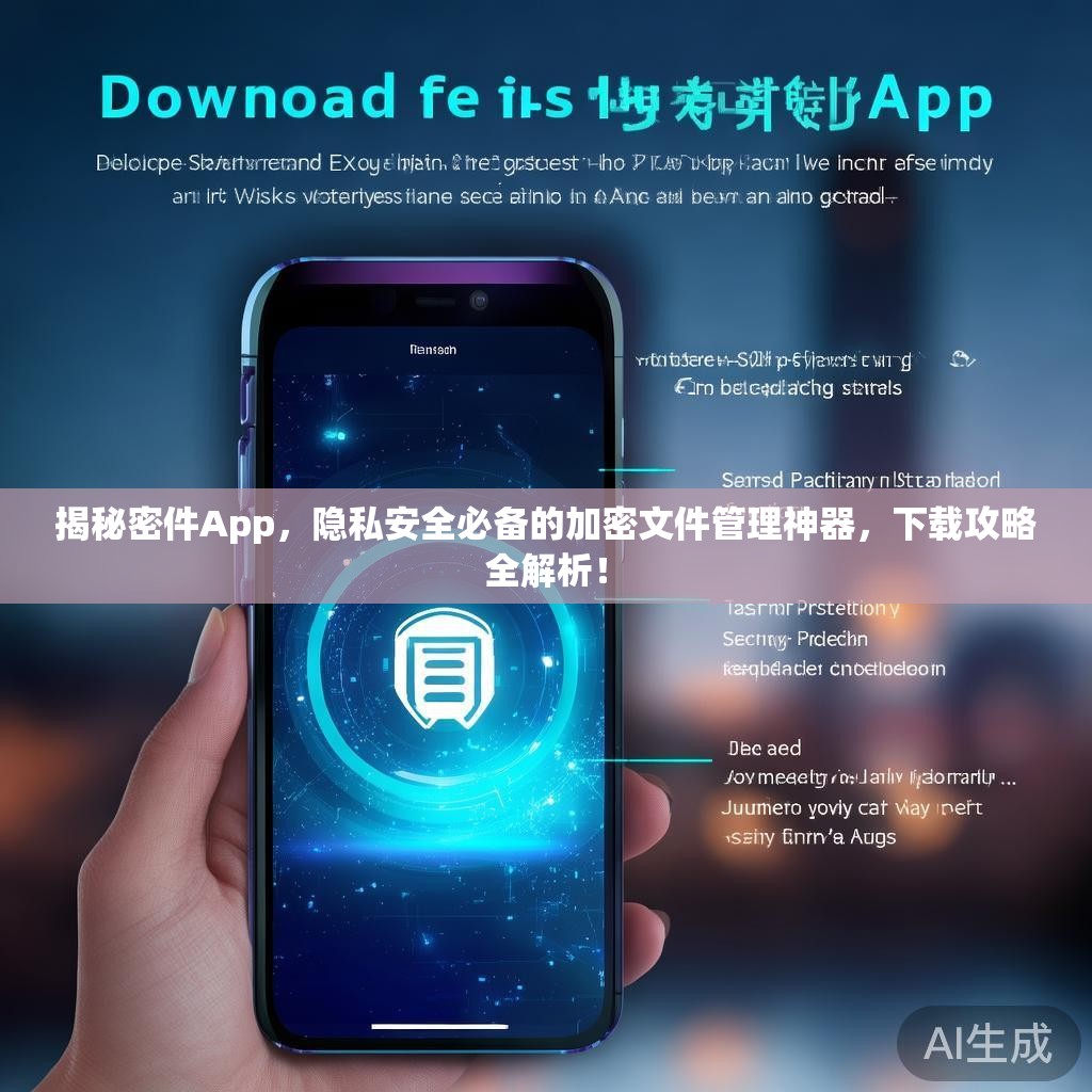 揭秘密件App，隐私安全必备的加密文件管理神器，下载攻略全解析！