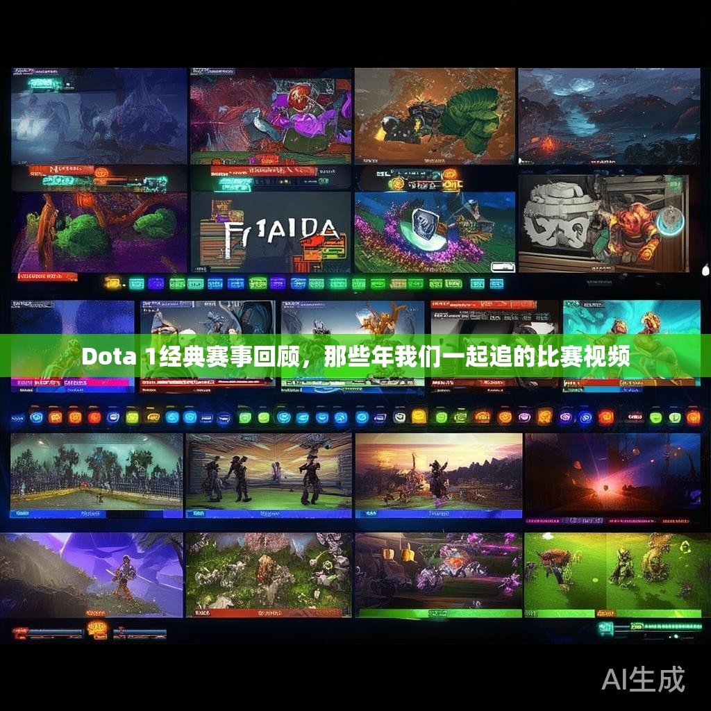 Dota 1经典赛事回顾，那些年我们一起追的比赛视频