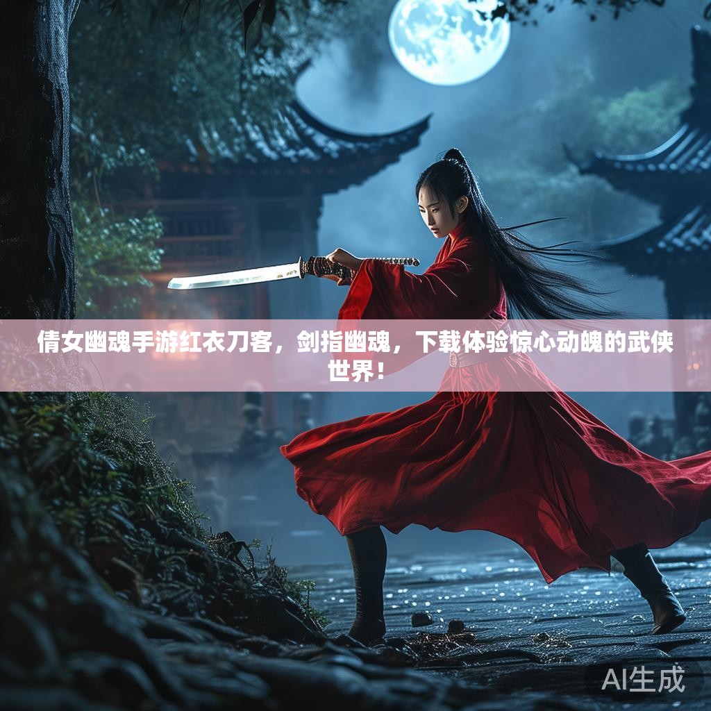 倩女幽魂手游红衣刀客，剑指幽魂，下载体验惊心动魄的武侠世界！