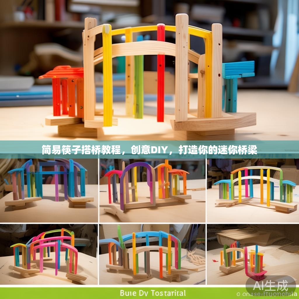 简易筷子搭桥教程，创意DIY，打造你的迷你桥梁
